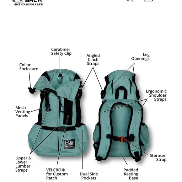 K9 Sport Sack Large Dog Carrier - Picture 4 of 7
